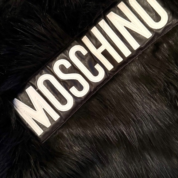 Moschino x H&M Black Faux Fur Jacket – Brand New with Tags - Picture 5 of 6
